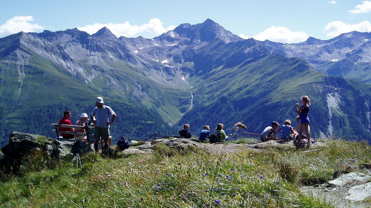 Von der Sajathütte über den Timmeltal Höhenwegdirekt zur Eisseehütte