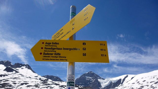 Der Gletscherweg Innergschlöß ist ein Themenweg im Nationalpark Hohe Tauern in Osttirol