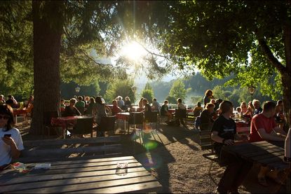 Camping Seewiese - Am Badesee, dem Tristachersee, Fläche 20.000 m2
