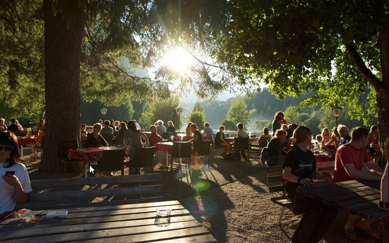 Camping Seewiese - Am Badesee, dem Tristachersee, Fläche 20.000 m2