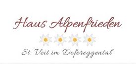 Haus Alpenfrieden im Defereggental