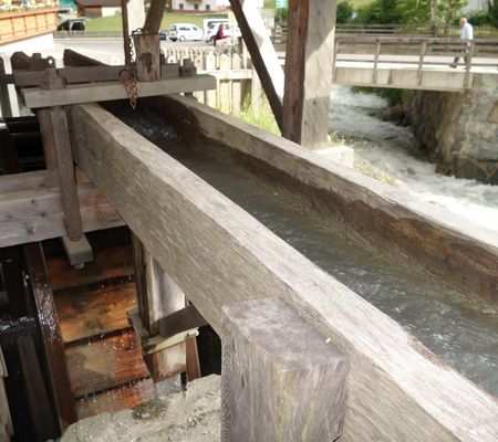 Islitzermühle - Wasserradmühle in Hinterbichl bei Prägraten a.G.