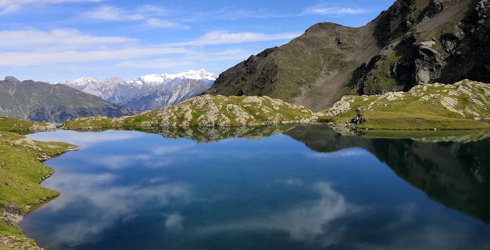 Die Bloshütte liegt auf 1.800m und ist von Hopfgarten im Defereggental 