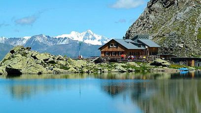 Obstansersee Hütte 2.304 Meter - Übernachtungsmöglichkeiten