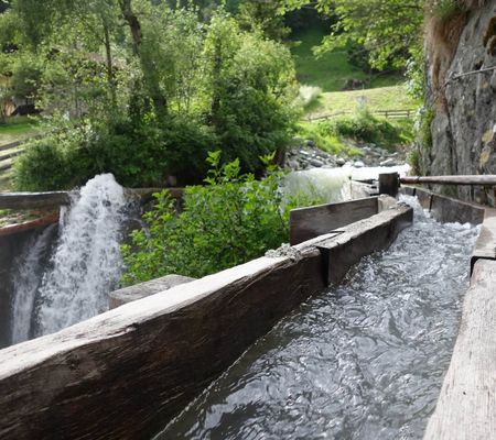 Islitzermühle - Wasserradmühle in Hinterbichl bei Prägraten a.G.