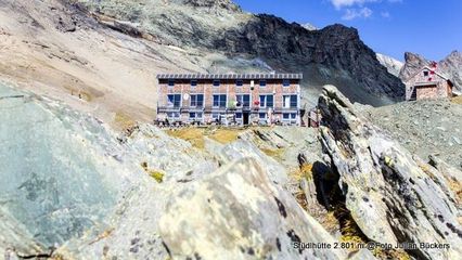 Stüdlhütte auf 2.801 Meter - Moderne Schutzhütte für Glocknerbesteigungen