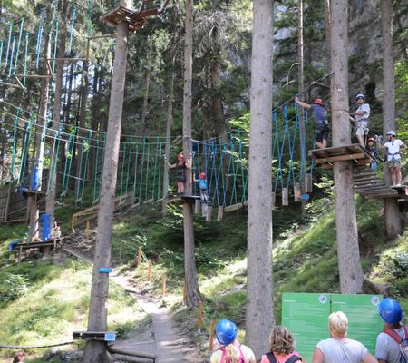 Waldseilpark Hochseilgarten Galitzenklamm | Bild: TVB Osttirol/ Isep CK