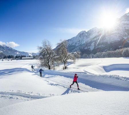 Langlaufen in den Lienzer Dolomiten | © TVB Osttirol /  Martin Lugger