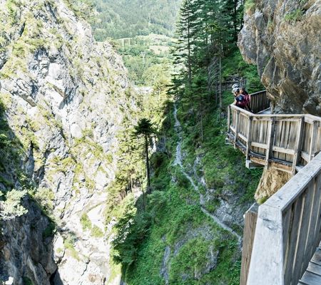 Galitzenklamm bei Lienz | Wasserschaupfad & Klettersteige | Bild: TVB Osttirol / Sam Strauss Fotografie
