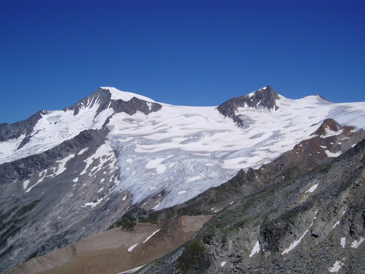 Venediger Höhenweg Osttirol | Mittelpunkt der Großvenediger (3.662m)