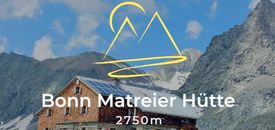 Bonn-Matreier Hütte 2.750m - Logo