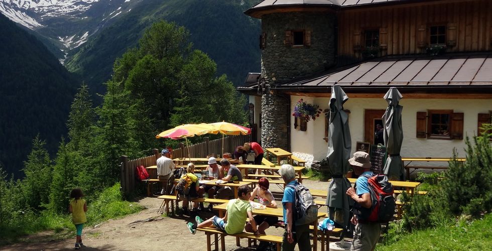 Stabant Hütte 1.777m - Das Schlössl von Prägraten