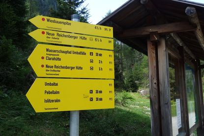 Islitzeralm 1.513 m | Jausenstation an den Umbalfällen Wasserfällen