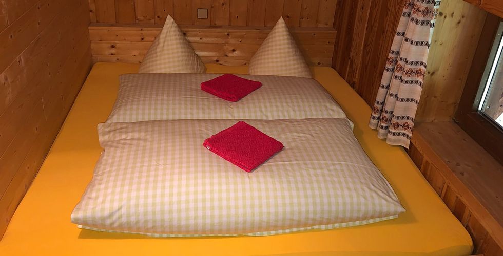 Lasnitzen Hütte 1.900 m | Zweibett- Zimmer