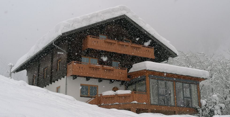 Oberbacherhof - Ferienhaus im Winter in Matrei Osttirol