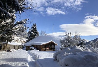 Gästehaus Schlossnerhof*** Ferien-Blockhaus Klein-Venediger, Winter, Schnee  | Virgen in Osttirol