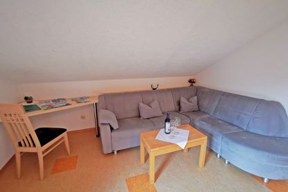 Oberbacherhof - Ferienwohnung Himmelschlüssel mit Wohnzimmer in Matrei Osttirol
