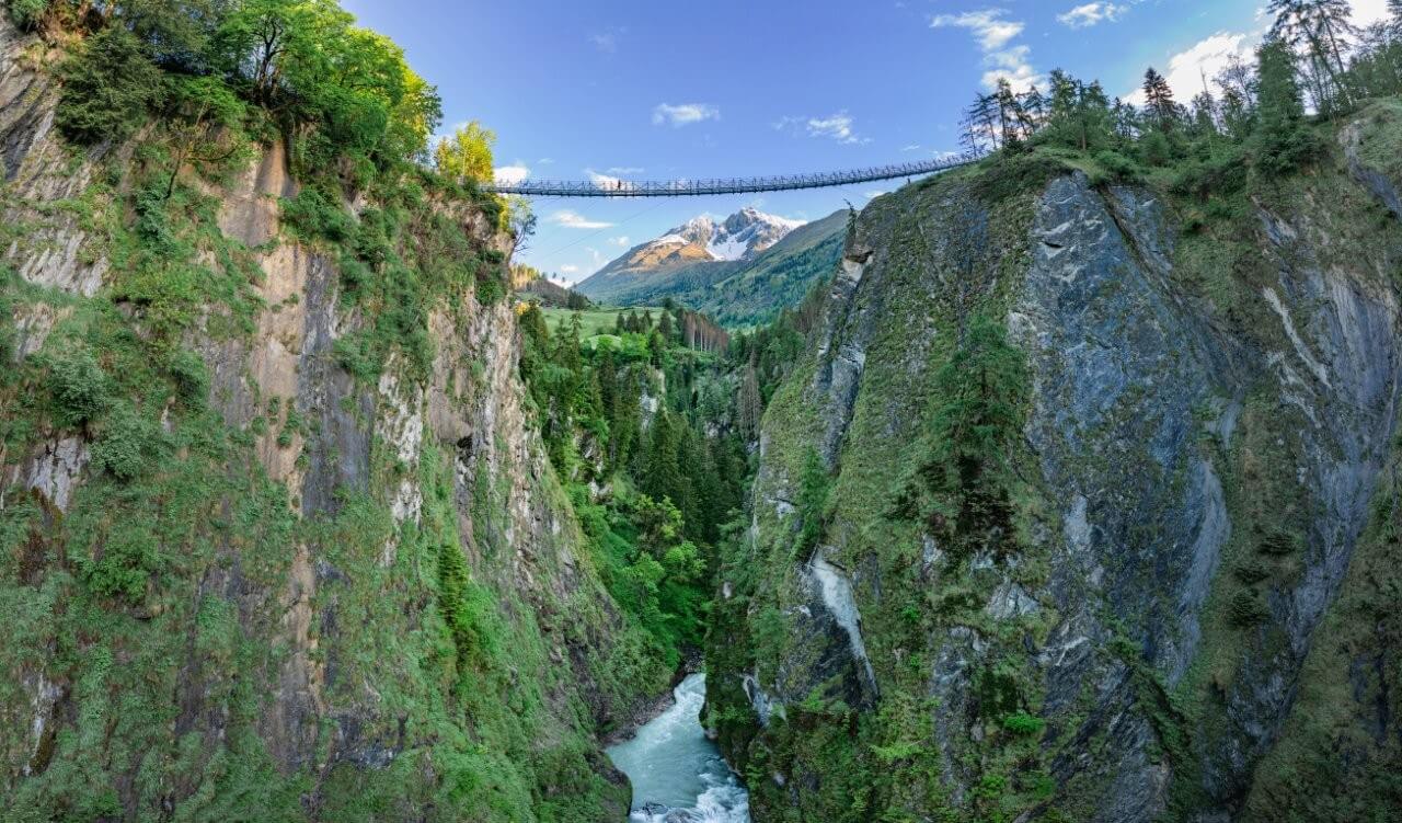 Hängebrücke Iselschlucht -Iseltrail | © Peter Mair - TVB Osttirol Hängebrücke Iselschlucht | Iseltrail Virgen
