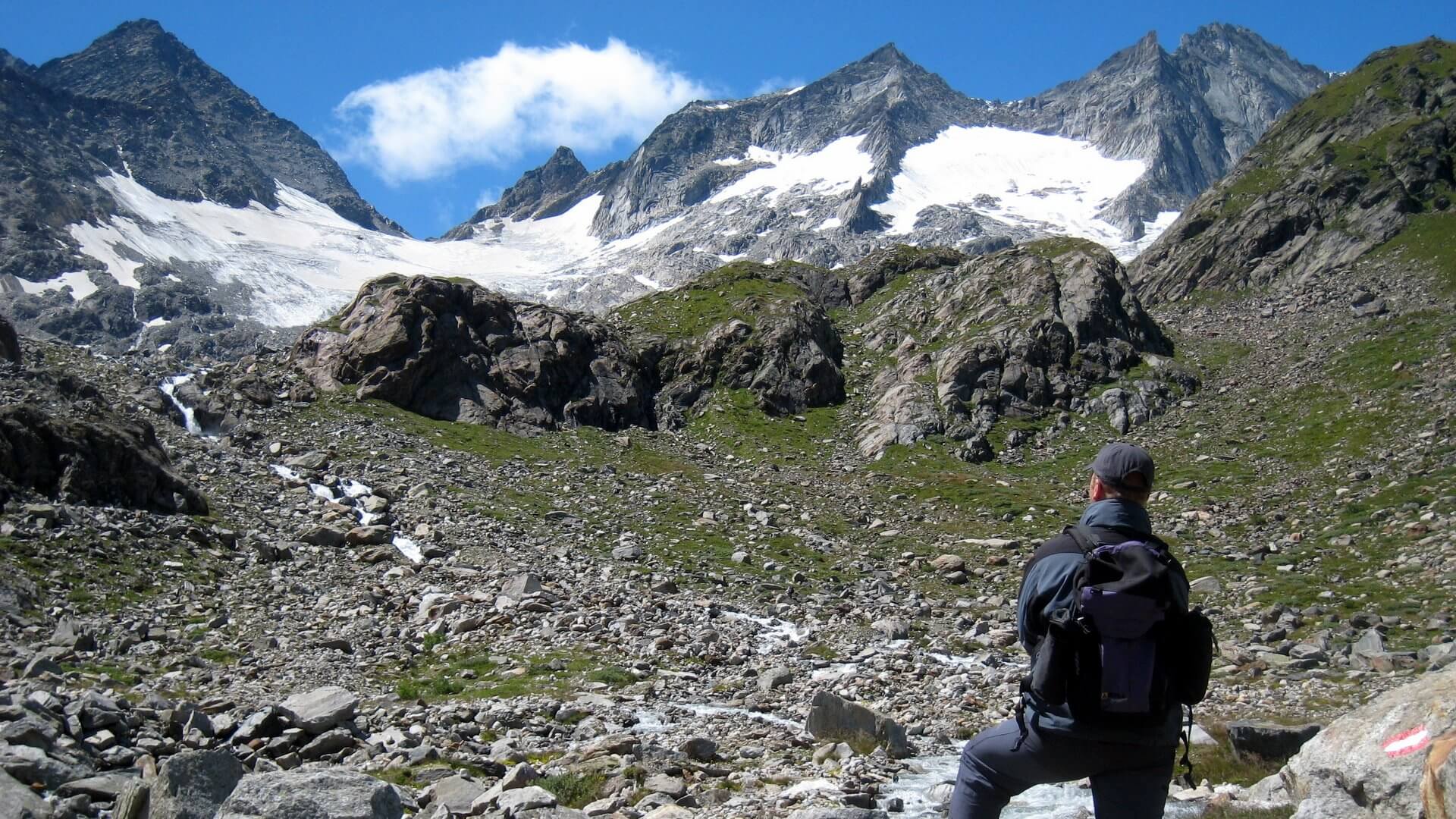Berglandschaft im Nationalpark Hohe Tauern in Osttirol