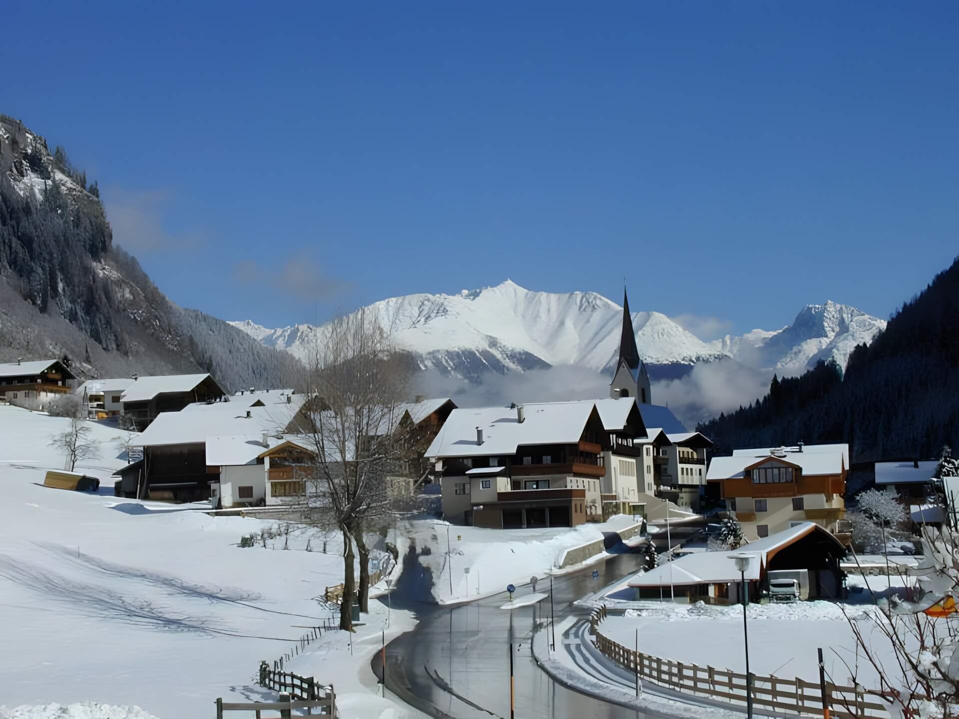 Hopfgarten im Winter