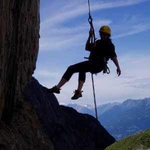 Klettern in den Dolomiten mit Bergführer der Alpinschule