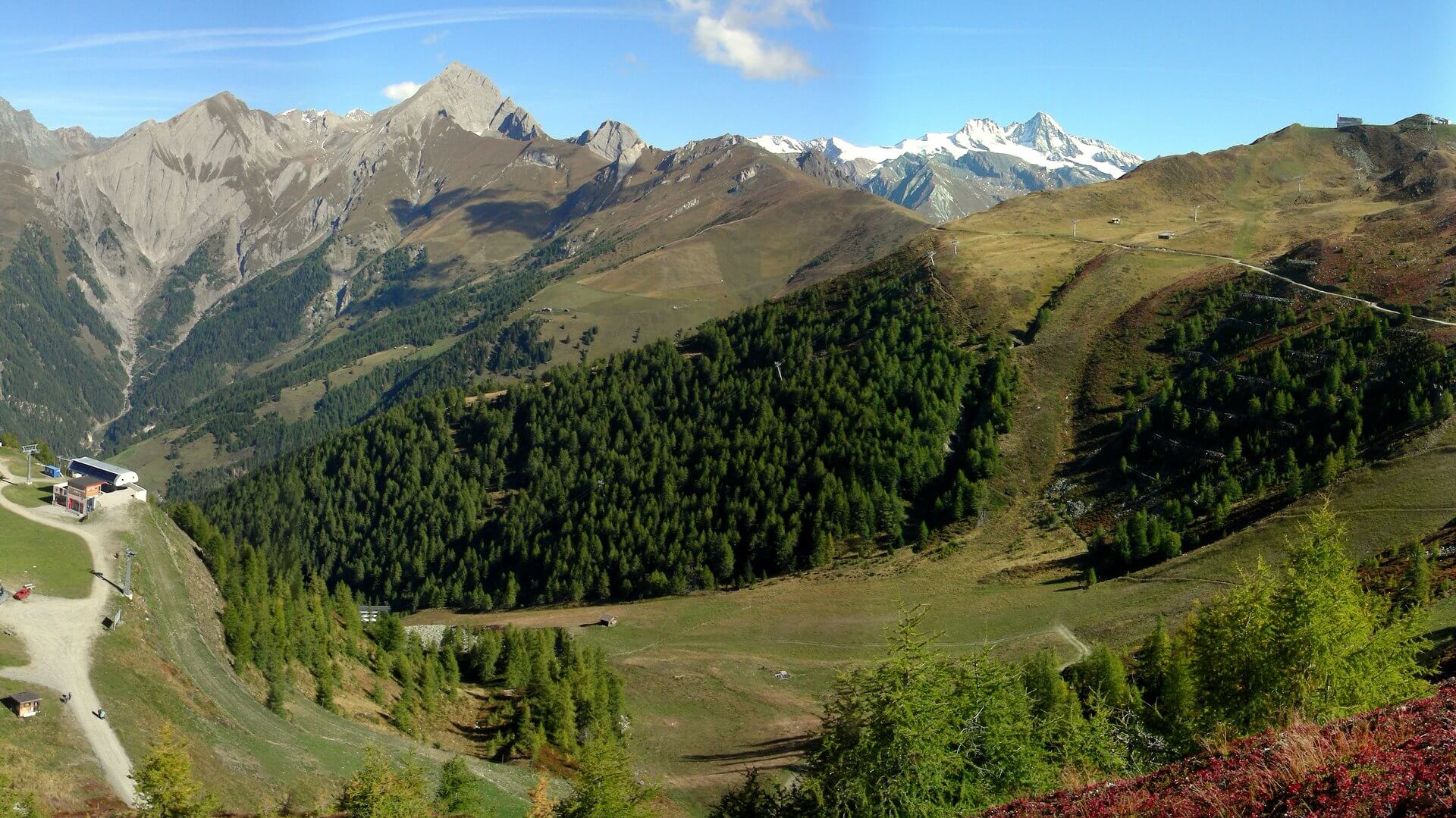 Goldried und Panoramaweg oberhalb von Matrei in Osttirol