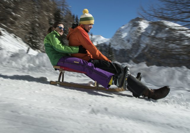 Rodeln und Schlittenfahren in Osttirol | ©TVB Osttirol