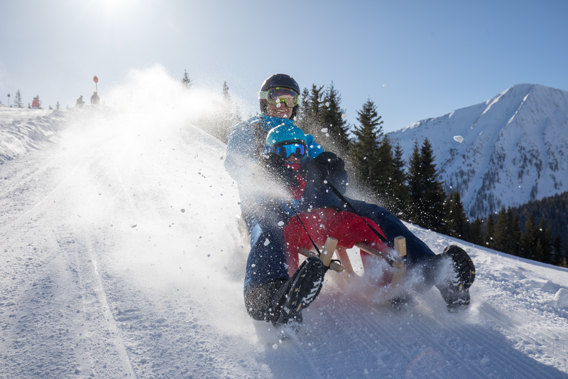 Rodeln in Kals am Großglockner Osttirol